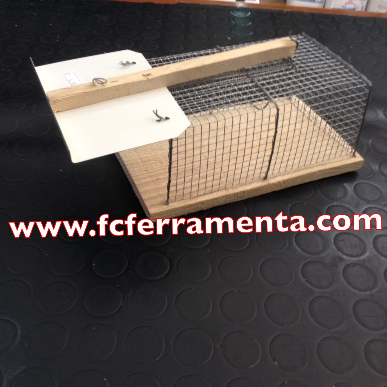 Trappola a galleria per topi 410 mm - grande - gabbia cattura ratti con  molla 8200250